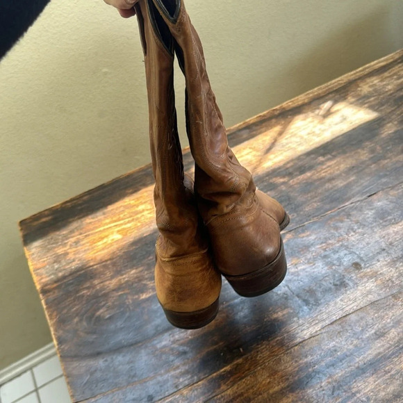 Dan Post leather Cowboy Boots size 10 main image 14